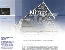 Tablet Screenshot of nimes-sans-bruit.com